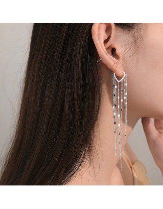 chandelier sterling silver earrings