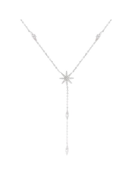 shooting star sterling silver necklace