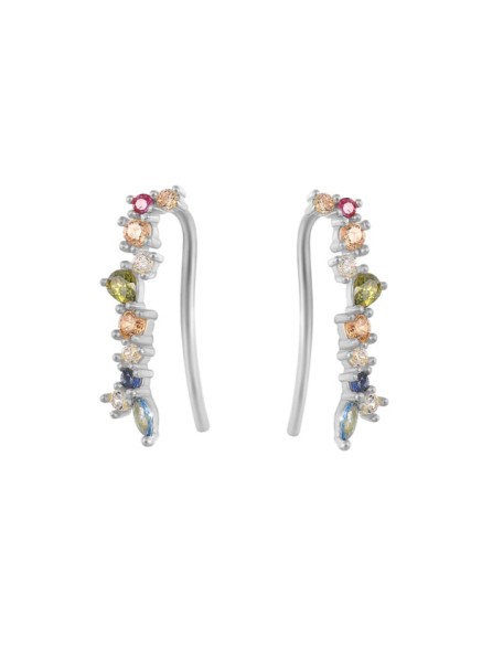 earclimber sterling silver earrings