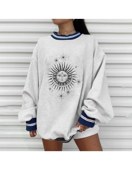 el sol oversized vintage crewneck