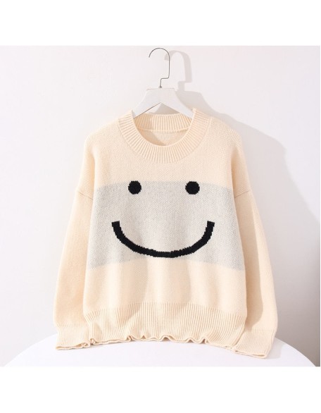 all smiles oversized sweater