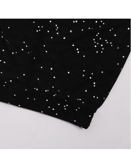 starry night rhinestone pants